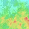 Courcy-aux-Loges topographic map, elevation, terrain