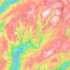 Sauda topographic map, elevation, terrain