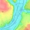 Butry-sur-Oise topographic map, elevation, terrain