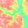 Скляевское сельское поселение topographic map, elevation, terrain