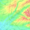 Pișchia topographic map, elevation, terrain