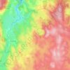 Brion topographic map, elevation, terrain