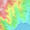 Ravello topographic map, elevation, terrain