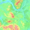 Chehalis River topographic map, elevation, terrain