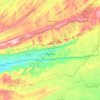 Salgadinho topographic map, elevation, terrain