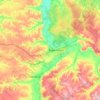 Ковылкинский район topographic map, elevation, terrain