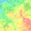 Agolada topographic map, elevation, terrain