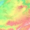Ait M'Hamed topographic map, elevation, terrain