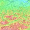 Enns topographic map, elevation, terrain