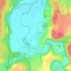 Plav topographic map, elevation, terrain