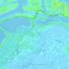 Oostvoorne topographic map, elevation, terrain