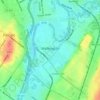 Wallington topographic map, elevation, terrain