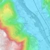 Noyarey topographic map, elevation, terrain