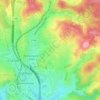 Notre-Dame Limite topographic map, elevation, terrain