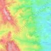 Montaiguët-en-Forez topographic map, elevation, terrain