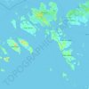 Batam City topographic map, elevation, terrain