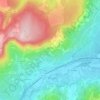 Santenay topographic map, elevation, terrain