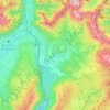 Alpago topographic map, elevation, terrain