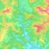 Saint-Julien-en-Beauchêne topographic map, elevation, terrain