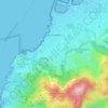 Montredon topographic map, elevation, terrain