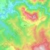 Aleu topographic map, elevation, terrain