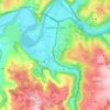 Capdenac-Gare topographic map, elevation, terrain