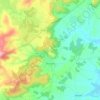 Veaugues topographic map, elevation, terrain