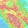 Gayo Lues topographic map, elevation, terrain