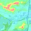 Glenview topographic map, elevation, terrain