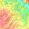 Champ-sur-Layon topographic map, elevation, terrain