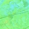 Astene topographic map, elevation, terrain