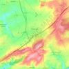 Guilberville topographic map, elevation, terrain