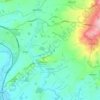 Caynham topographic map, elevation, terrain