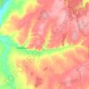 Илим topographic map, elevation, terrain