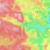 Arzenc-de-Randon topographic map, elevation, terrain