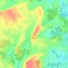 Tanay topographic map, elevation, terrain
