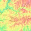 Clarion Township topographic map, elevation, terrain