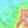 Halton topographic map, elevation, terrain