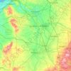 River Weaver topographic map, elevation, terrain