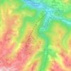 Savignac-les-Ormeaux topographic map, elevation, terrain