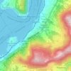 Sulzano topographic map, elevation, terrain