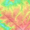 Зональненское сельское поселение topographic map, elevation, terrain