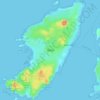 Iona topographic map, elevation, terrain