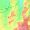 Cognat-Lyonne topographic map, elevation, terrain