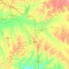 赵光镇 topographic map, elevation, terrain
