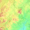 Piscataquis County topographic map, elevation, terrain