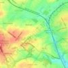 Wyncote topographic map, elevation, terrain