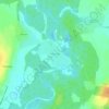 Узольский topographic map, elevation, terrain