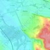 Maillot topographic map, elevation, terrain