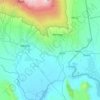 Moshi Rural topographic map, elevation, terrain